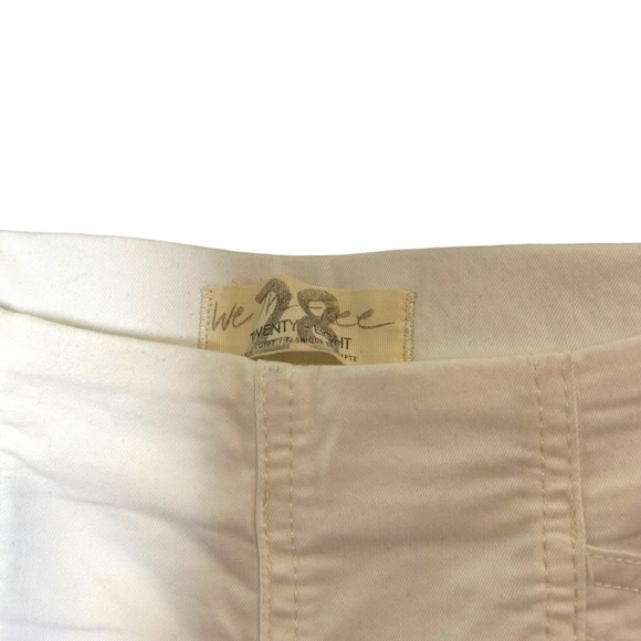 Free People Feel Alright High Rise White Skinny Jeans - Picture 9 of 14